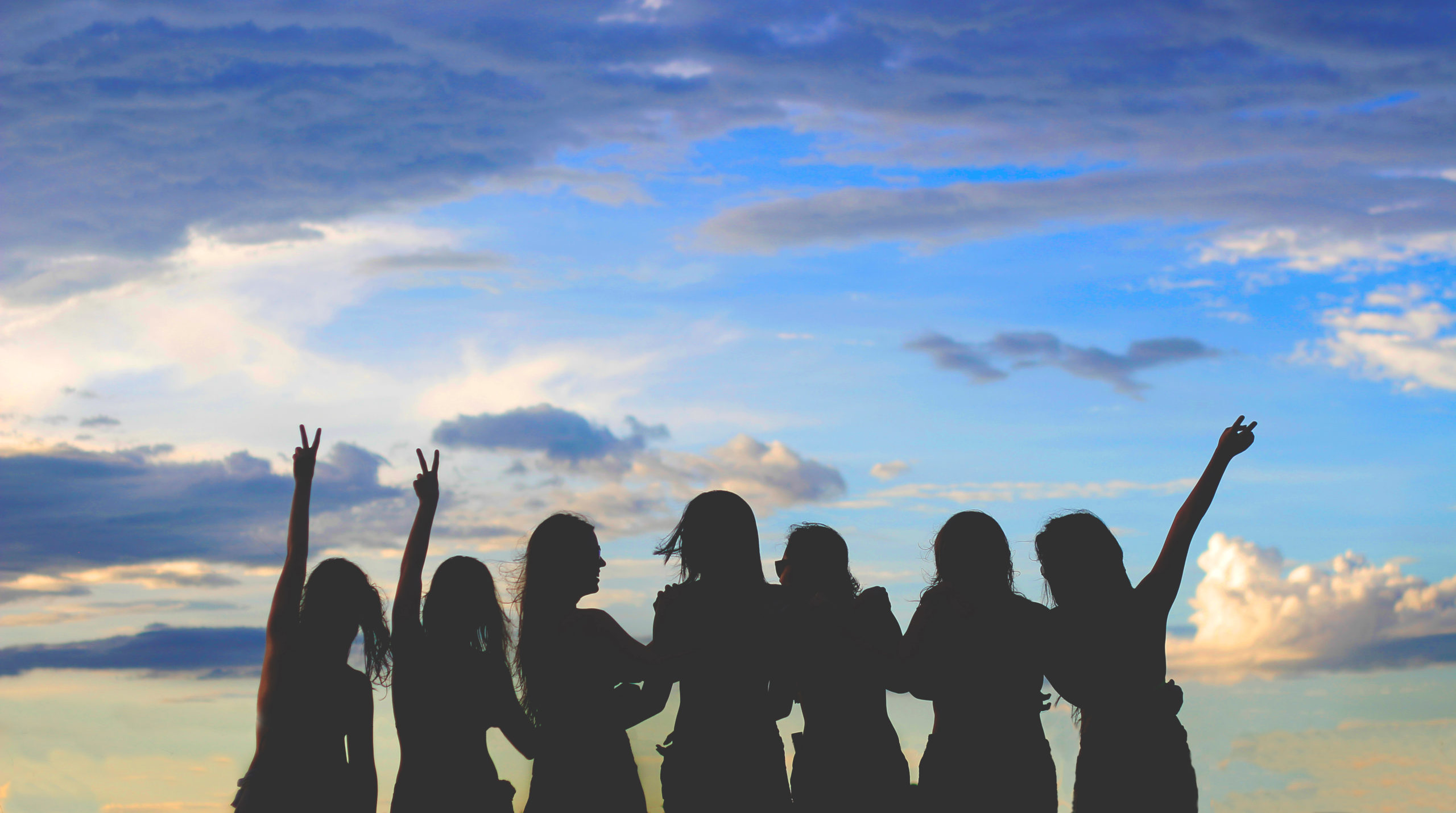 Canva - Silhouette Photo Of Women Under Blue Sky